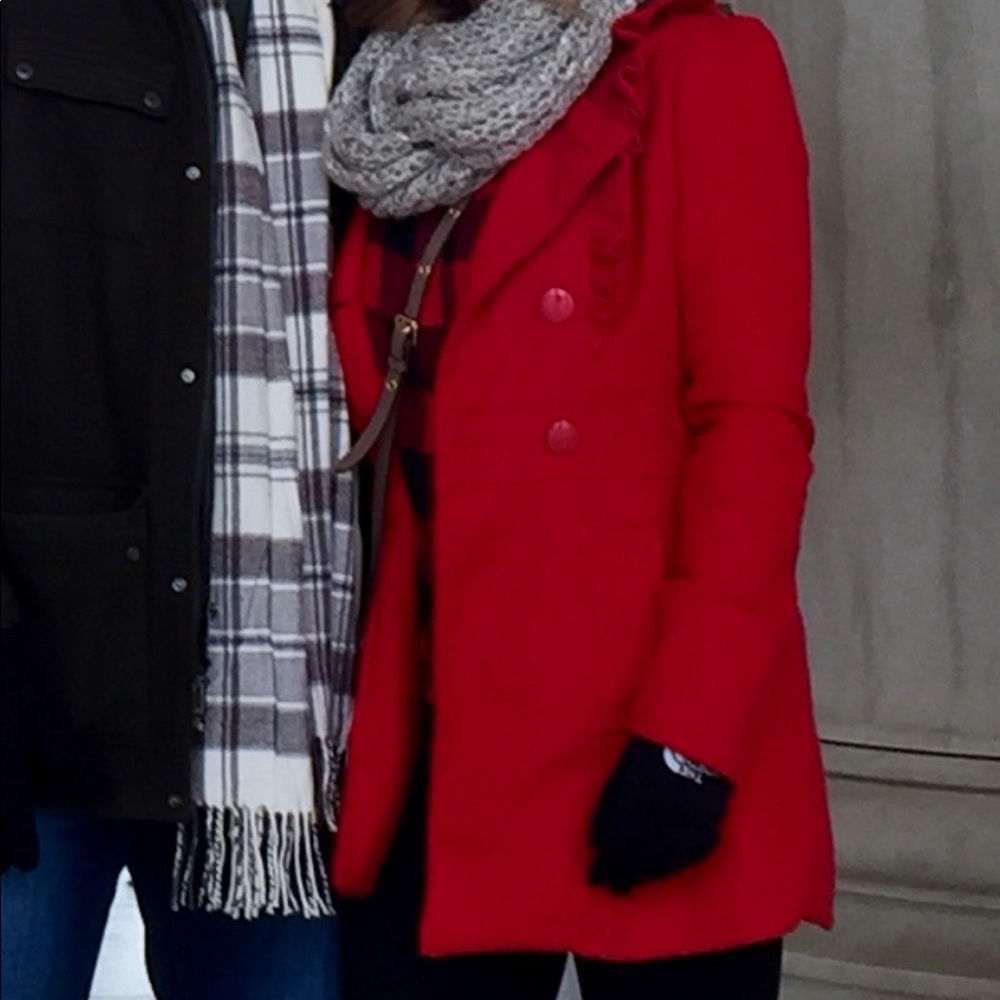 Double breasted coat